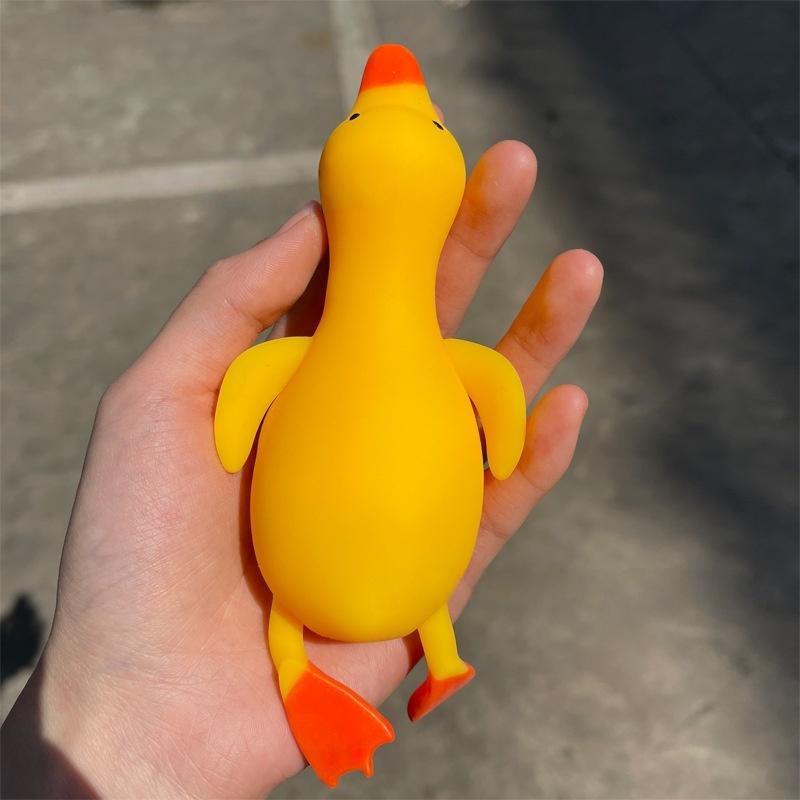 Stress Relief Toy Squishy Huge Squishy Duck Stress Ball Fidget Toy Desk Squeeze Toy For Friends X-Mas Gift