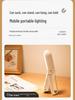 Rechargeable Eye-Friendly Desk Lamp: Magnetic Touch Night Light with Cool Light, Ideal for Dorms, Bedside Use, and Extended Battery Life