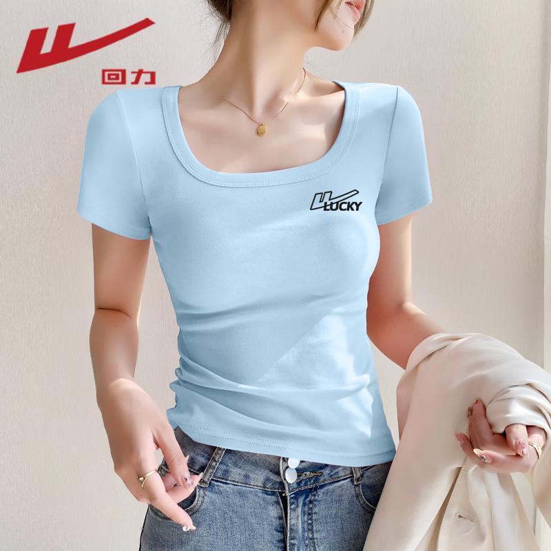 Warrior Women s Square Neck Short Sleeve T-Shirt L