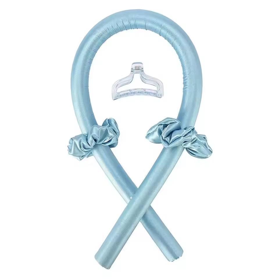 Heatless Curling Rod Headband Silk Curls Ribbon Hair Rollers Sleeping Soft Headband Lazy Hair Curlers Hair DIY Styling Tools