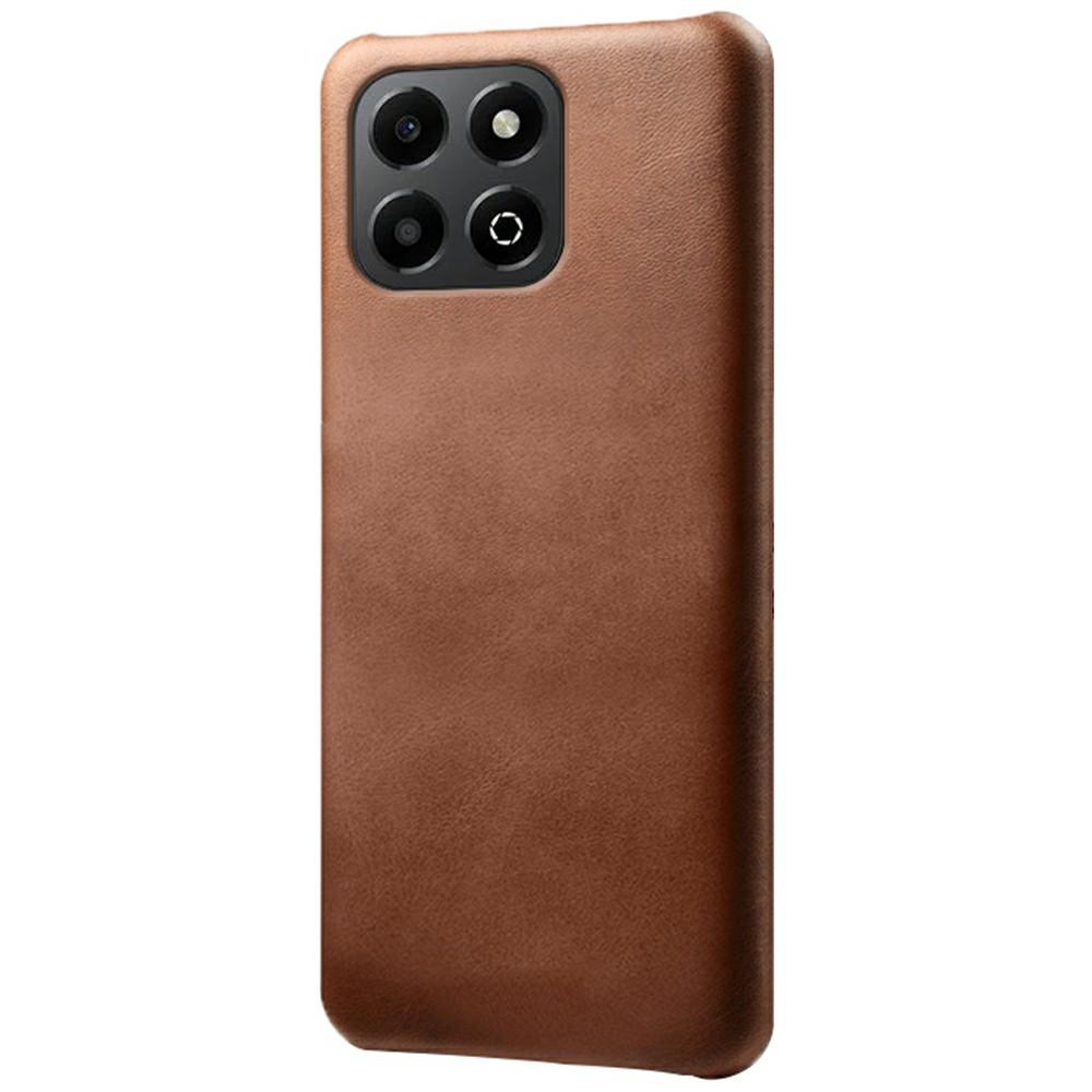 For Honor X6b 4G Case Calf Texture PU Leather Hard PC Protective Phone Cover