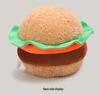 Trendy Plush Toy: Baking Egg Tart Bagel Burger Toast Doll Ornament for Kids
