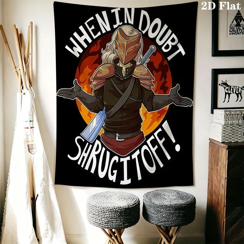 Slay the Spire Wall Hanging Printed Fabric Blanket Decorative Tapestries for Bedroom Living Room Home Decor