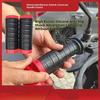 1 Coppia Coprimanubrio in Silicone per Moto Universale Autoretraente Antiscivolo Anti Vibrazione Manopole Moto Copri Manopole