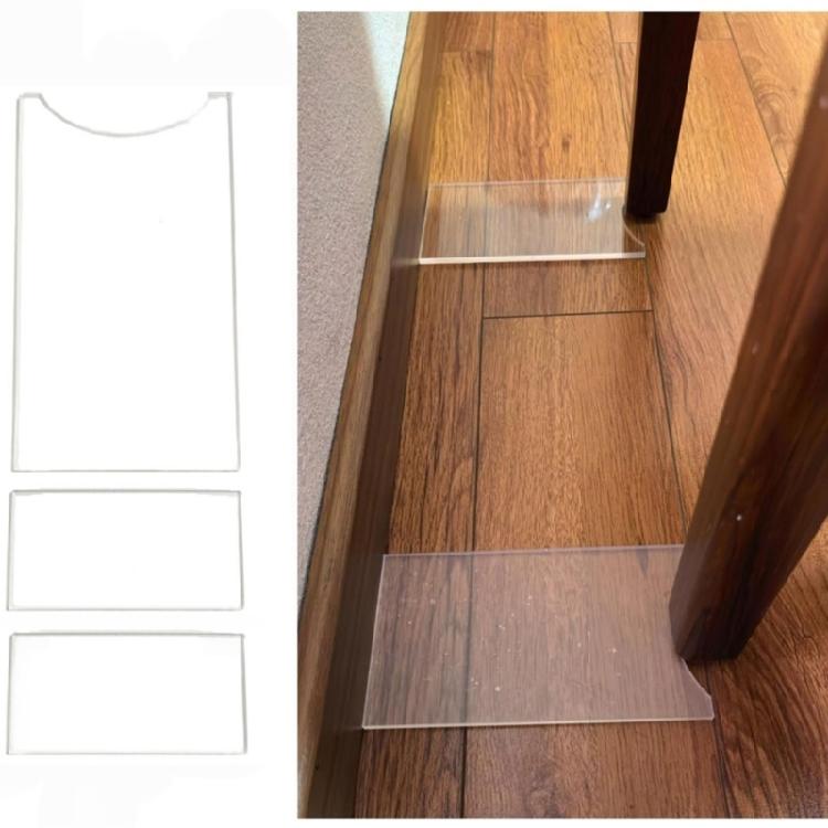 Multipurpose Acrylic Furniture Spacers Universals Couch Wall Spacer Furniture Wall Protectors Keep Space for Outlets