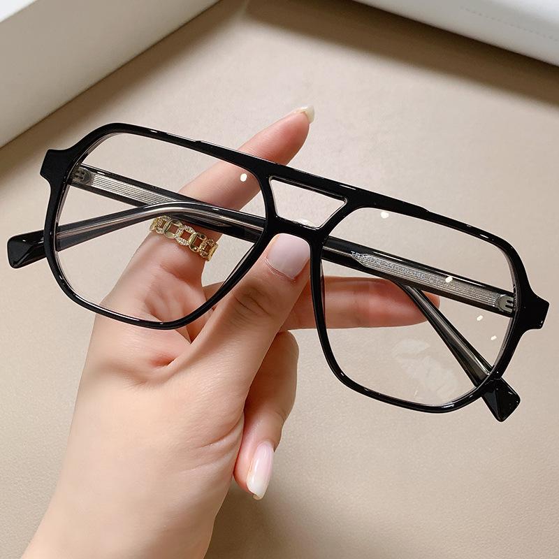 Ultralight TR90 Anti-Blue Light Large Eyeglass Frames for Prescription Glasses