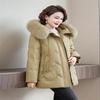 Snow Flying 2024 Women's Fur Collar Thick Down Jacket
