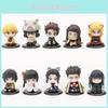 Demon Slayer Kimetsu No Yaiba Pvc Figural Figures With Sitting Pose For Anime Enthusiasts And Gift