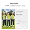Spring/Autumn Kindergarten and Primary School Sports Uniform 3-Piece Set for Boys and Girls