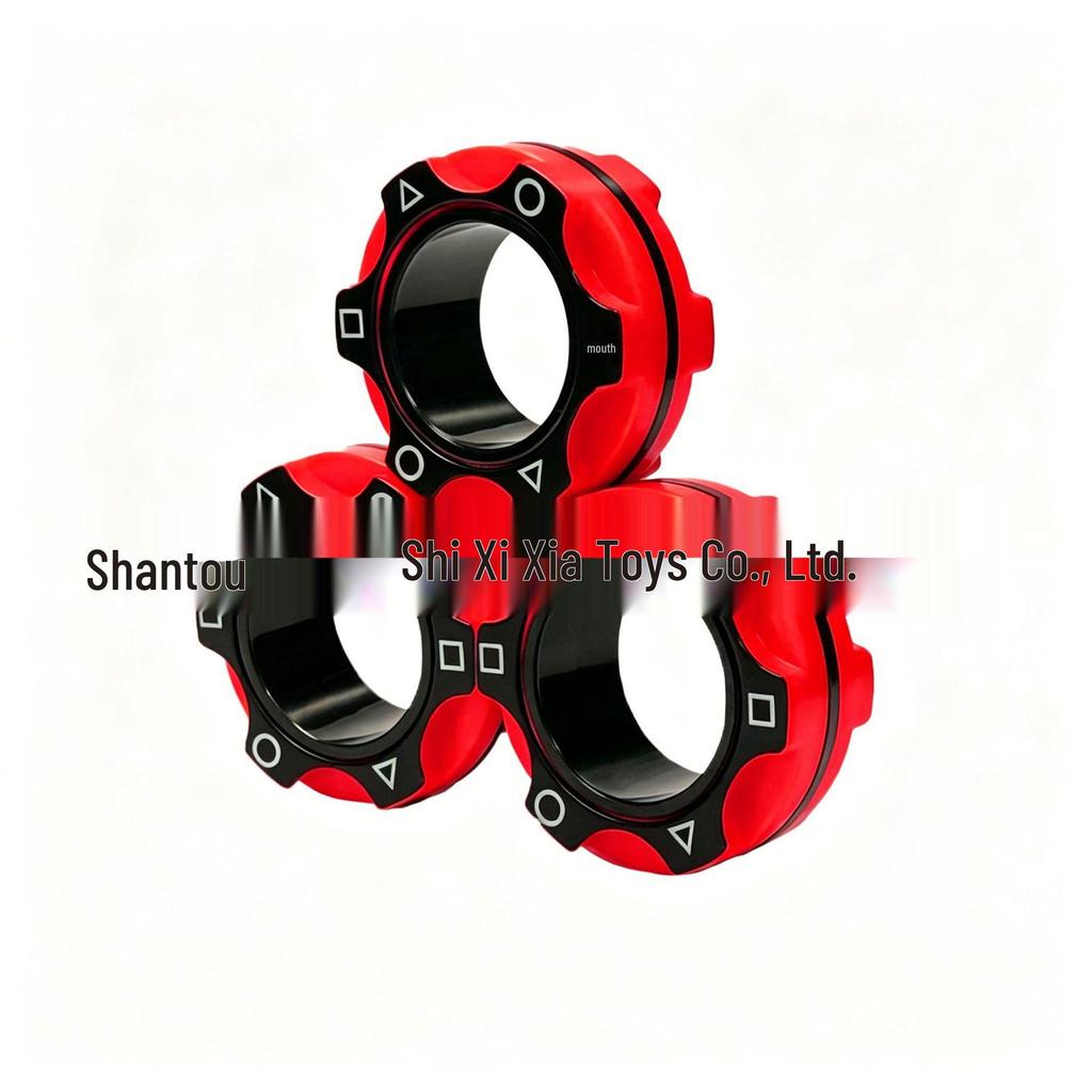 Armeegrün Graffiti Magnetring Armband & Finger Spinner