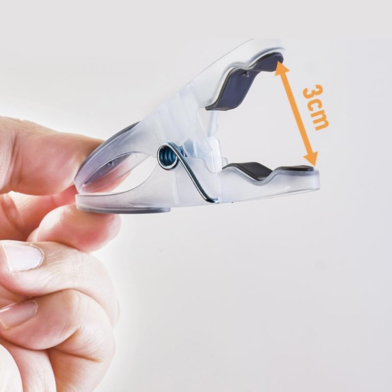 30x/Set Plastic Clothespins Multifunctional Clothes Pegs Laundry Clothes Pins Clip Pegs Craft Picture Clip for Outdoor