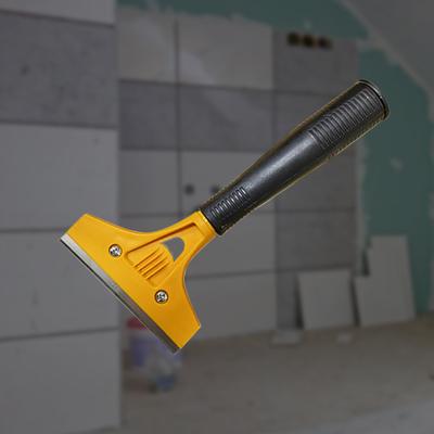 Fliesenschaber, austauschbare Klinge, abnehmbar, rutschfest, spurlos, arbeitssparend, mit ergonomischem Griff, schöne Naht, Fliesenspachtel für die Wand