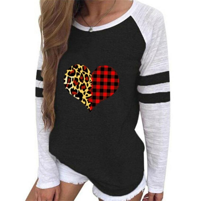 Long Sleeve T-Shirt Plus Size Womens 