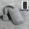 Sheepskin 3 Button Car Key Case Cover Shell for SGMW Wuling Hongguang S for Baojun 510 730 360 560 RS-5 530 630 Car Keychain