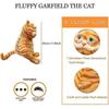 Niedliche Kawaii Garfield Dicke Katze Stofftiere Plüschtiere Puppe für Kinder Jungen Mädchen Geburtstagsgeschenke