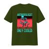 Anthropologist Like A Normal Scientist Only Cooler Skeleton T Shirt Vintage Comfortable Top For Everyday Wear Breathable