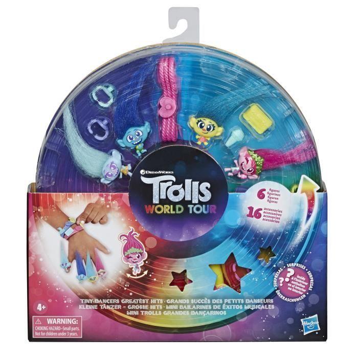 Figurines Les Trolls 2 Tournée Mondiale De DreamWorks - Petits Danseurs HASBRO