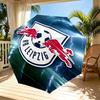 RB Leipzig Print Automatic Open Close Umbrella, Portable Foldable Umbrella, for Outdoor Commute Camping Trip, Ideal Birthday Gift