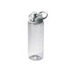 CB Japan Santeco Track and Go Water Bottle with Time Marker and Memo Pad, Gray, One-Touch, Lightweight, Tritan