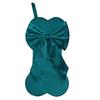 Velvet Bow Christmas Stocking Gift Bag - Festive Home Decor