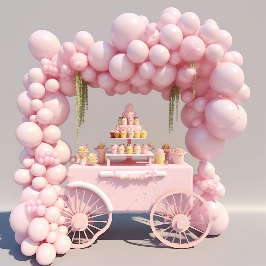 10pcs Set 12inche Pink Latex Latex Party Balloons For Birthday Party Party Balloons Birthday Balloons Latex Balloon