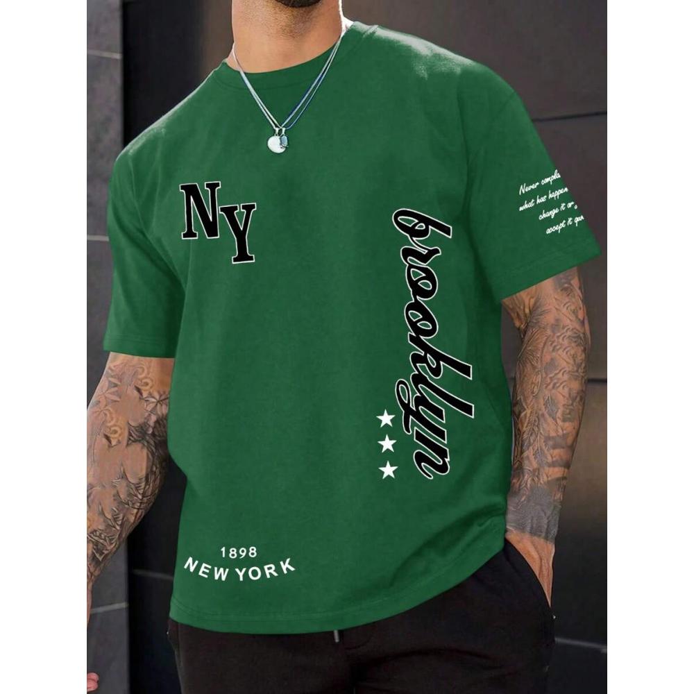 2025 3D Poker Printing Men's Fitness T-shirt Urban Fashion Men's Short-sleeved Top Summer Daily Casual Men's Short-sleeved Top