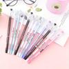 100pcs Cute Cartoon Neutral Pen Kawaii Writing Pen HB Drawing Wooden Pencils Student School Stationery Supplies Many Kinds of Cutie Lime Unicorn