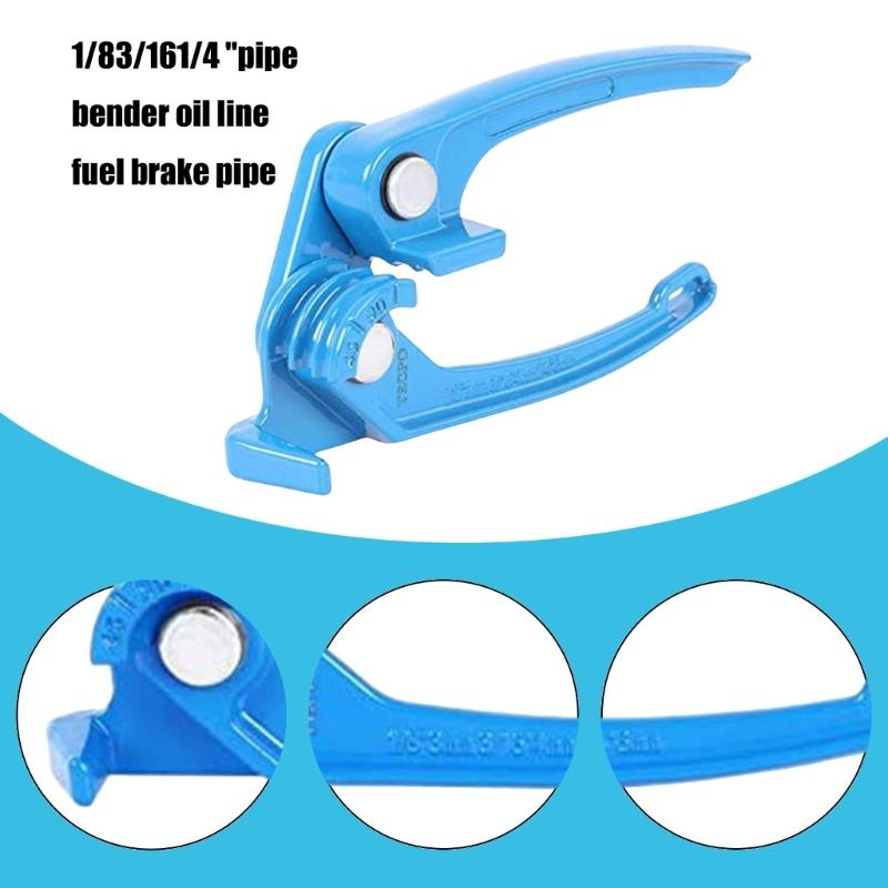 Versatile Pipe Bender Simple Operate Bending Tool Manual Pipe Bending Tool Carbon Steel Bender for Builders & Homeowners