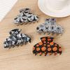 PVC Halloween Hair Claw Skeleton Acrylic Ghost Hairpin Pumpki Hair Clip  Trendy Girls