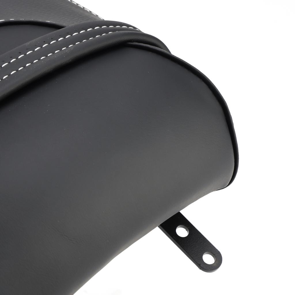 Rear Seat Passenger Cushion Flat Black Fit For Indian Super Scout Sixty Bobber
