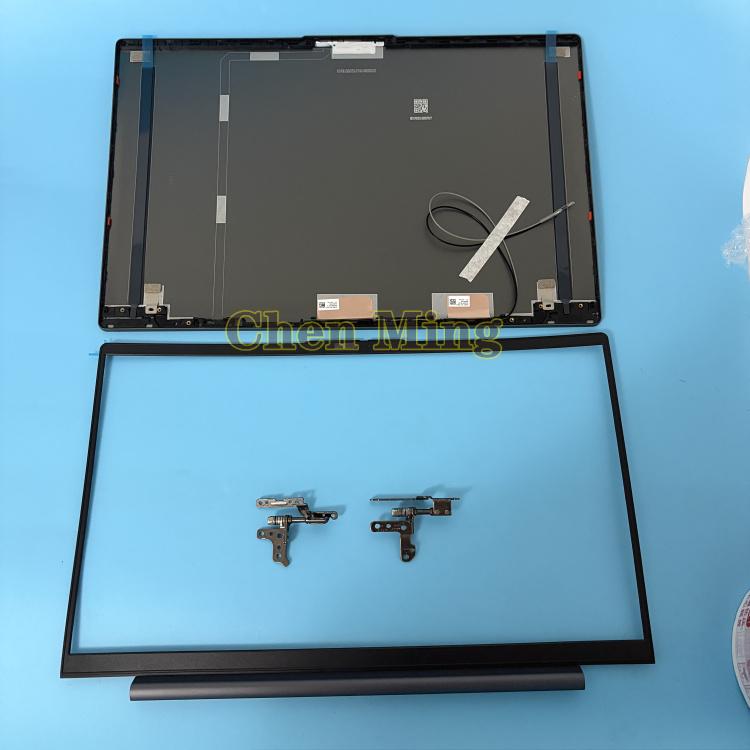New For Lenovo Ideapad 5 15IIL05 15ITL05 15ARE05 15ALC05 2020 2021  LCD Back Cover Screen Lid Front Bezel Hinges 15.6inch