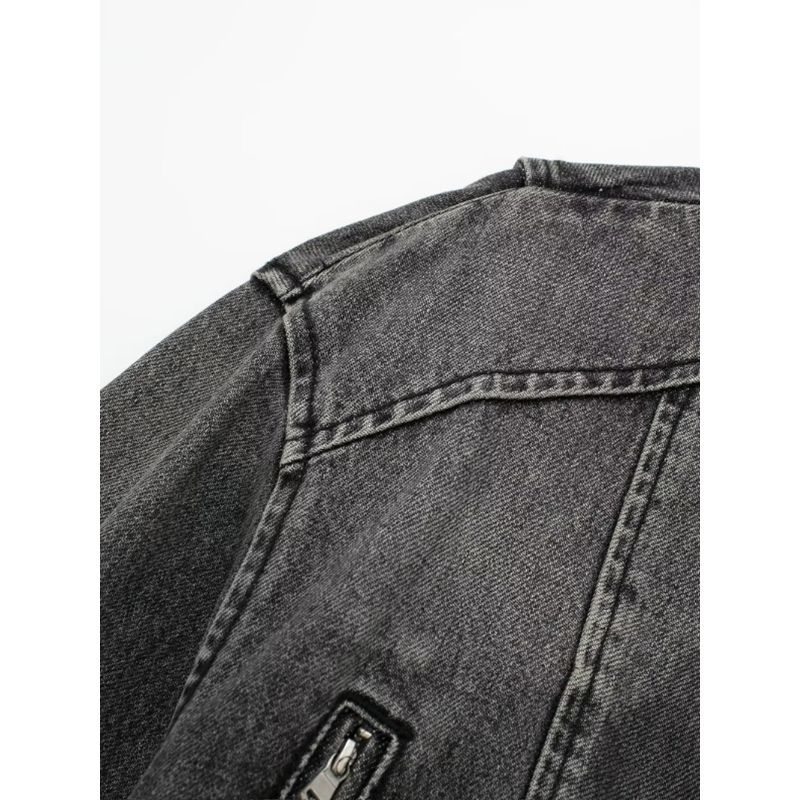 Kaslead Fashion Fan Car Model Denim Jacket