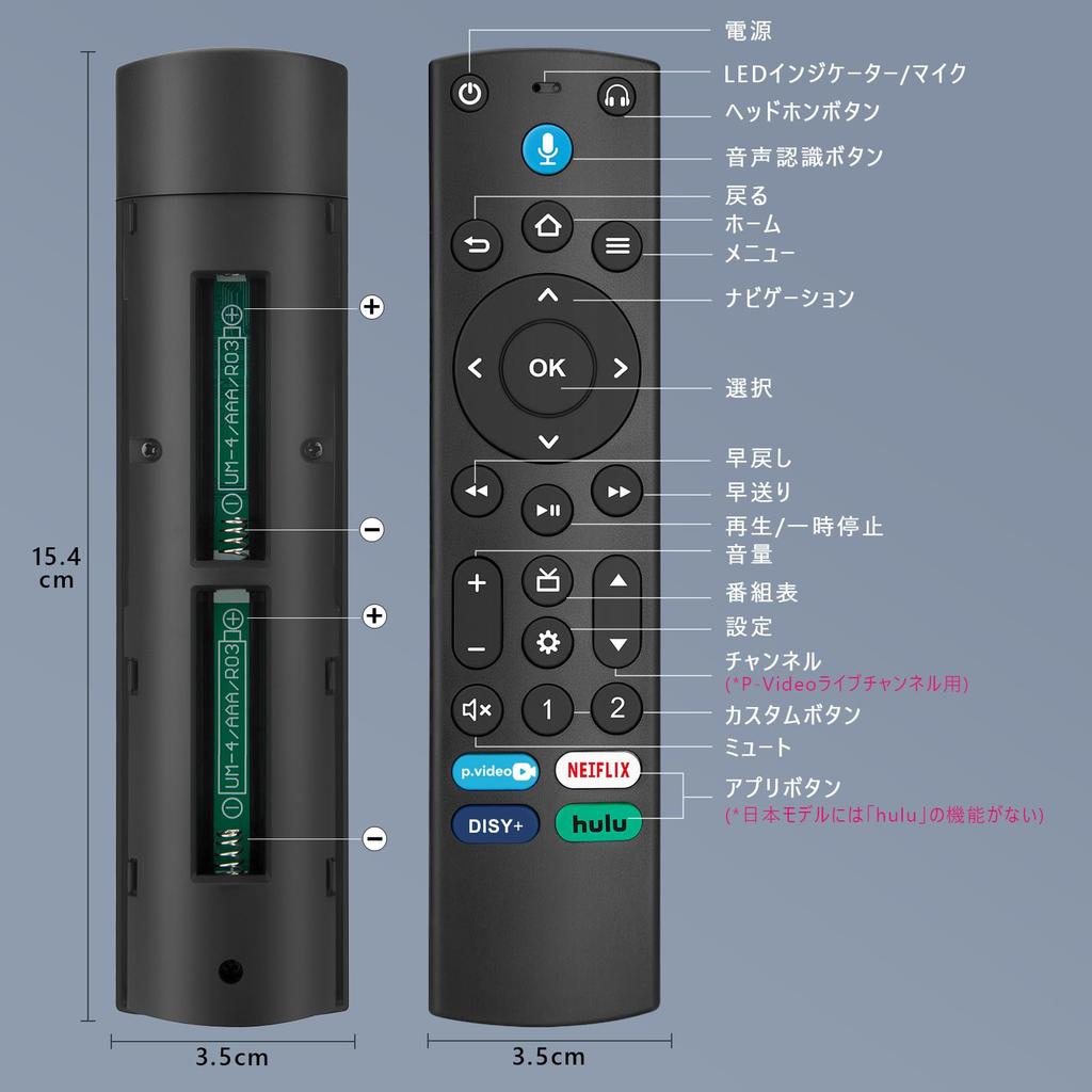 Najnovší univerzálny diaľkový ovládač Pro pre Fire Stick Hlasové ovládanie pre TV stick Toshiba Insignia Náhradný diaľkový ovládač