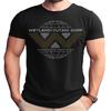 Weyland Yutani Corp Globe Logo Dark Distressed Adult T-Shirt