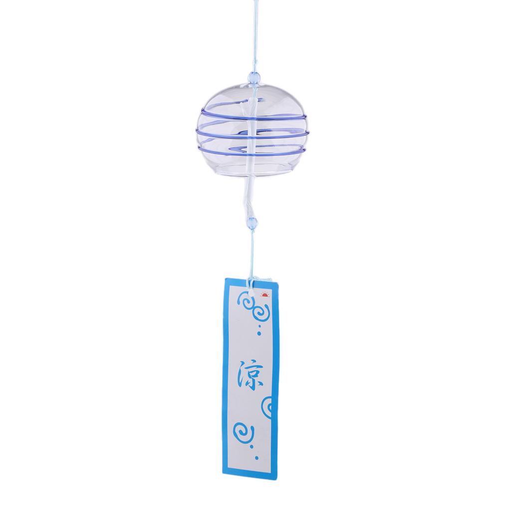 Japanese Wind Bell Japan Wind Chimes Handmade Glass Furin Home Decors Spa Kitchen Office Decor