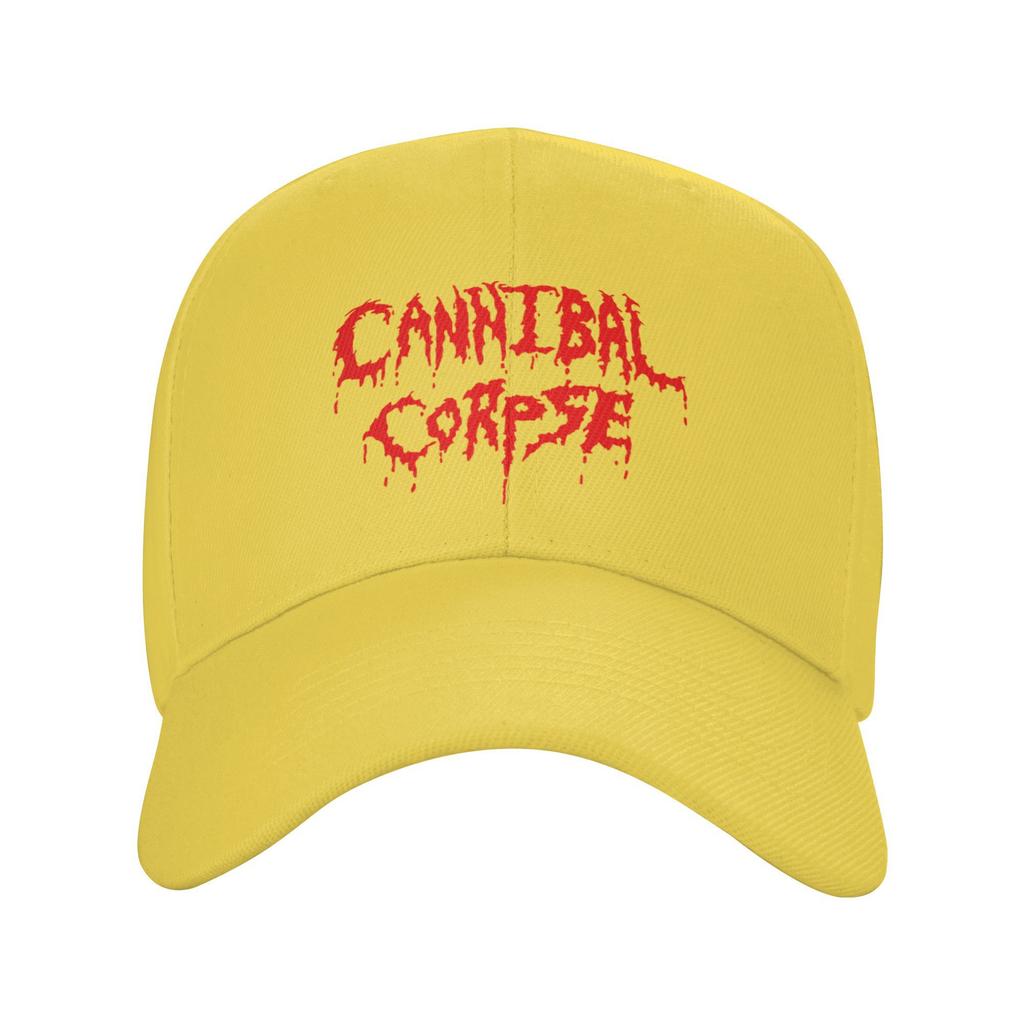 Custom Punk Cannibal Corpse Death Metal Music Baseball Cap for Women Unisex Adjustable  Dad Hat Sports
