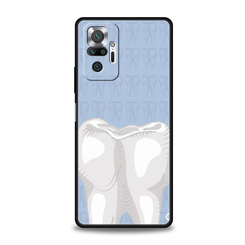 

Phone Case For Xiaomi Redmi Note 14 13 12 5G 11 10 Pro Plus 4G 9S 9 14C 13C 12C 10C 9C 9A Cover Dentist Dental Dent Tooth Cute Redmi Note 13 4G