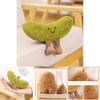 Cute New Potato Doll Pendant Plush Toy In Sour Cucumber Color 10cm Height 0.01kg Weight