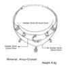 Anklet Retro Bohemian Multilayer Anklet Women's Fashion Sun Pendant Anklet