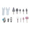 16Pcs Air Die Grinder Kit, Pneumatic Grinding Tool, Air Die Grinder, Polishing, Engraving, 1/4" 1/8"