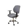 Corn Grain Computer Split Seat Cover Thicken Solid Color Chair Seat Covers Removable Dustproof Computer Chair Covers for Home
