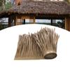 Balcony Grass Roll PETG Palm Thatch Panel for Patio Rooftop Deck Fence Garden Umbrella Cover