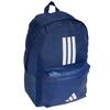 Adidas Classic 3 Bar Logo Backpack, Unisex Navy Backpack