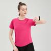 Custom Women's Quick Dry Sports T-Shirt for Morning Runs, Badminton & Volleyball - Comfortable Loose Fit, Short Sleeve