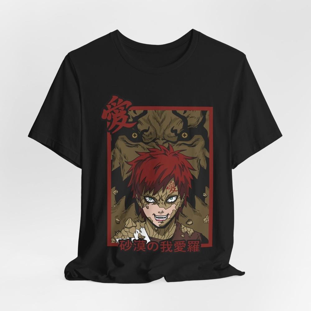 Anime-Inspired Unisex Jersey T-Shirt Tee Tops with Bold Graphics, Perfect for Fans,