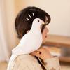 Realistic Pigeon Plush Toys Soft Lifelike Grey Hill White Pigeons Birds Stuffed Animals Toy High Quality Birthday Gifts