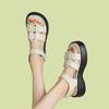 Comfortable Korean Platform Sandals 2025 Summer New Niche Design Breathable Casual Versatile Trend Beach Shoes Women