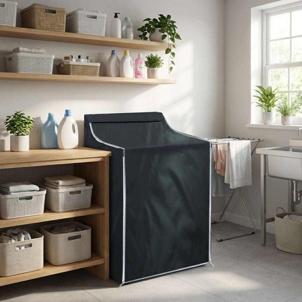 Oxford Cloth Washing Machine Cover Dust-proof Universal Protect Sleeve Indoor Outdoor