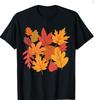 Lustiges Laubbläser Herbst Kostüm Paar Halloween Passendes T-Shirt