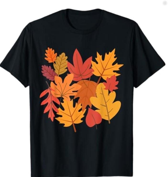 Funny Leaf Blower Fall Costume Couple Halloween Matching T-Shirt XXL